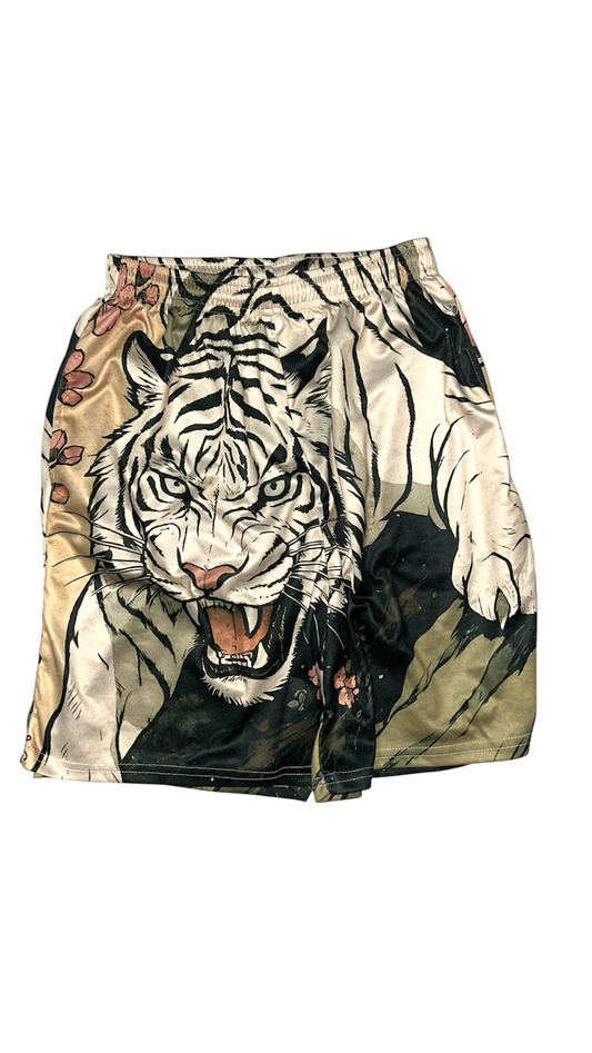 “tiger” shorts