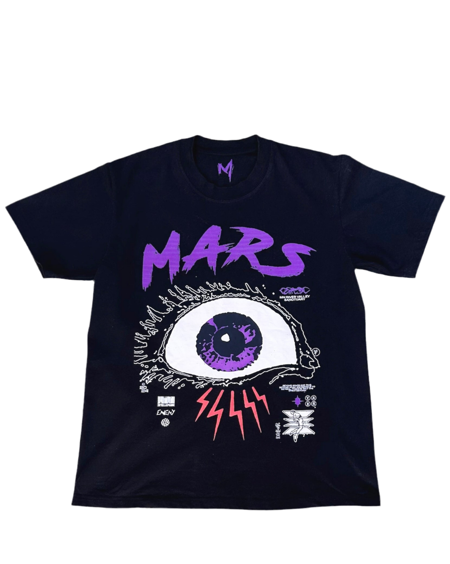 "purple eye" tee